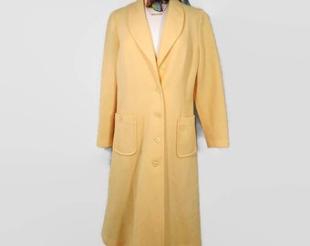 yellow duster jacket