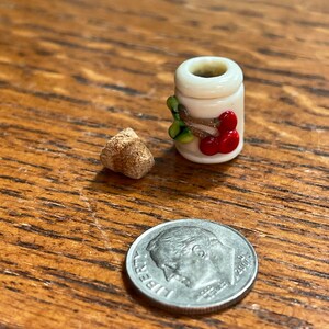 Cherry, Miniature Glass Jar SRA G55 image 1