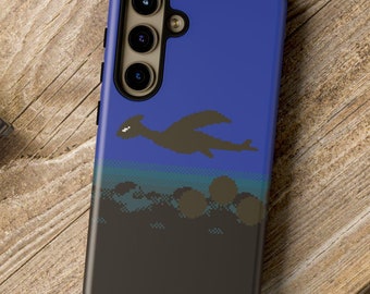 Pixel Art Silver Phone Case Anime-Inspired GBC Phone Case Retro Gaming Gifts Anime Phone Case Gamer Accessories Cute iPhone Android Case