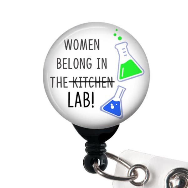 Women Belong in the Lab Etsy