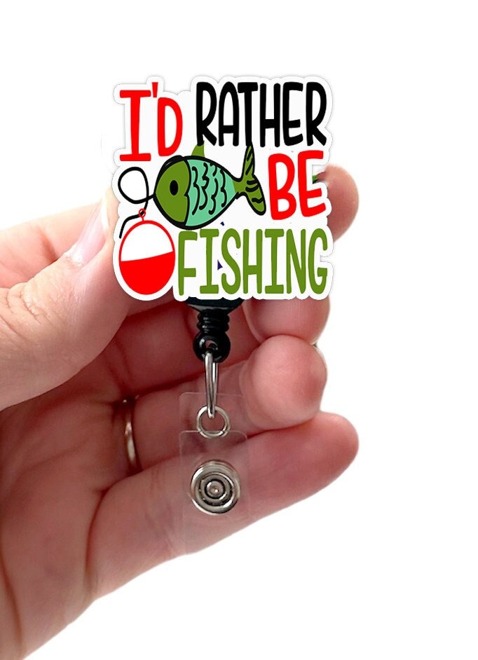 Fishing Badge Reel 