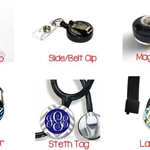 Brain Sunflower Badge Reel Acrylic, Neuro Nurse, Brain Anatomy, Nurse Badge, Neurology, Badge Holder, Swivel Clip, Belt Clip image 3