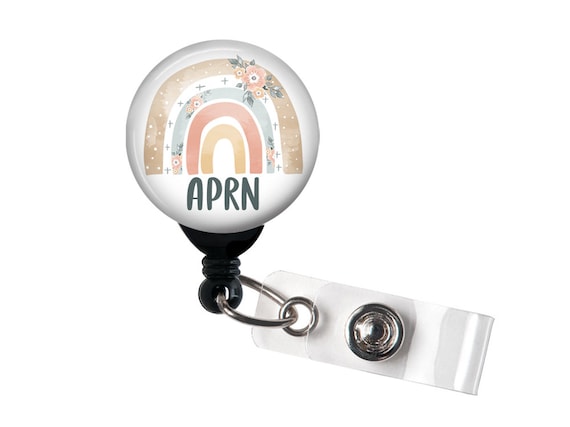 Retractable Badge Reel APRN Advanced Practice Registered Nurse