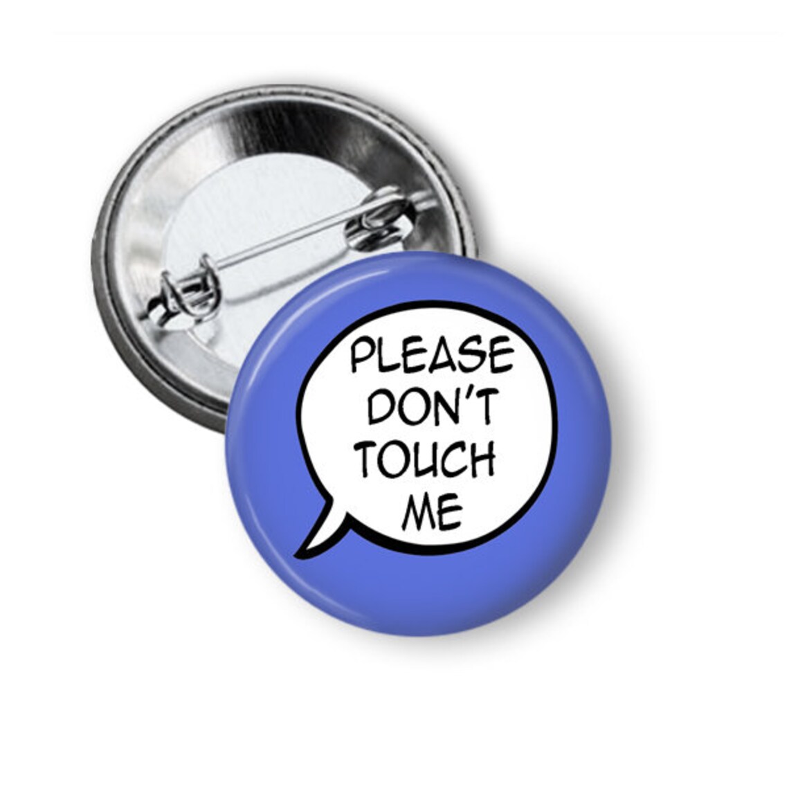 Please Don't Touch Me / 1.25 Pinback Button / Badge | Etsy