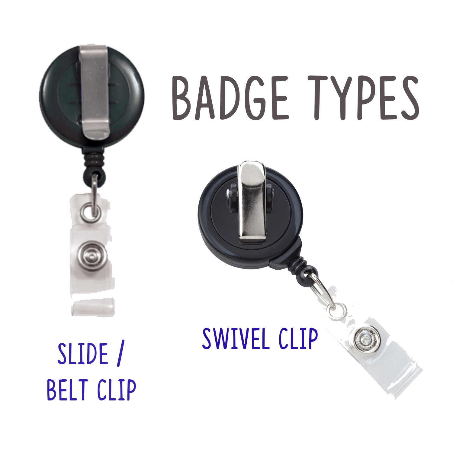 2-Pack Radiology Badge Reels - Skull Design, Retractable ID Holder For Hospital Workers - View #7