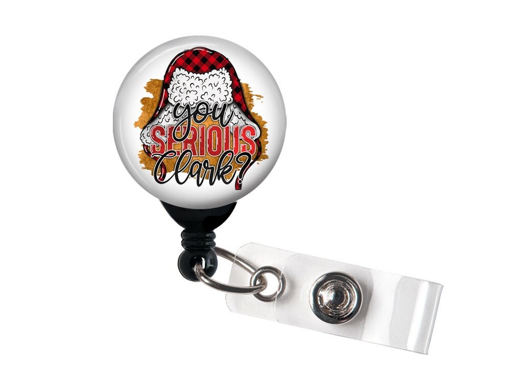 Retractable Badge Reel You Serious Clark Badge Holder With Swivel