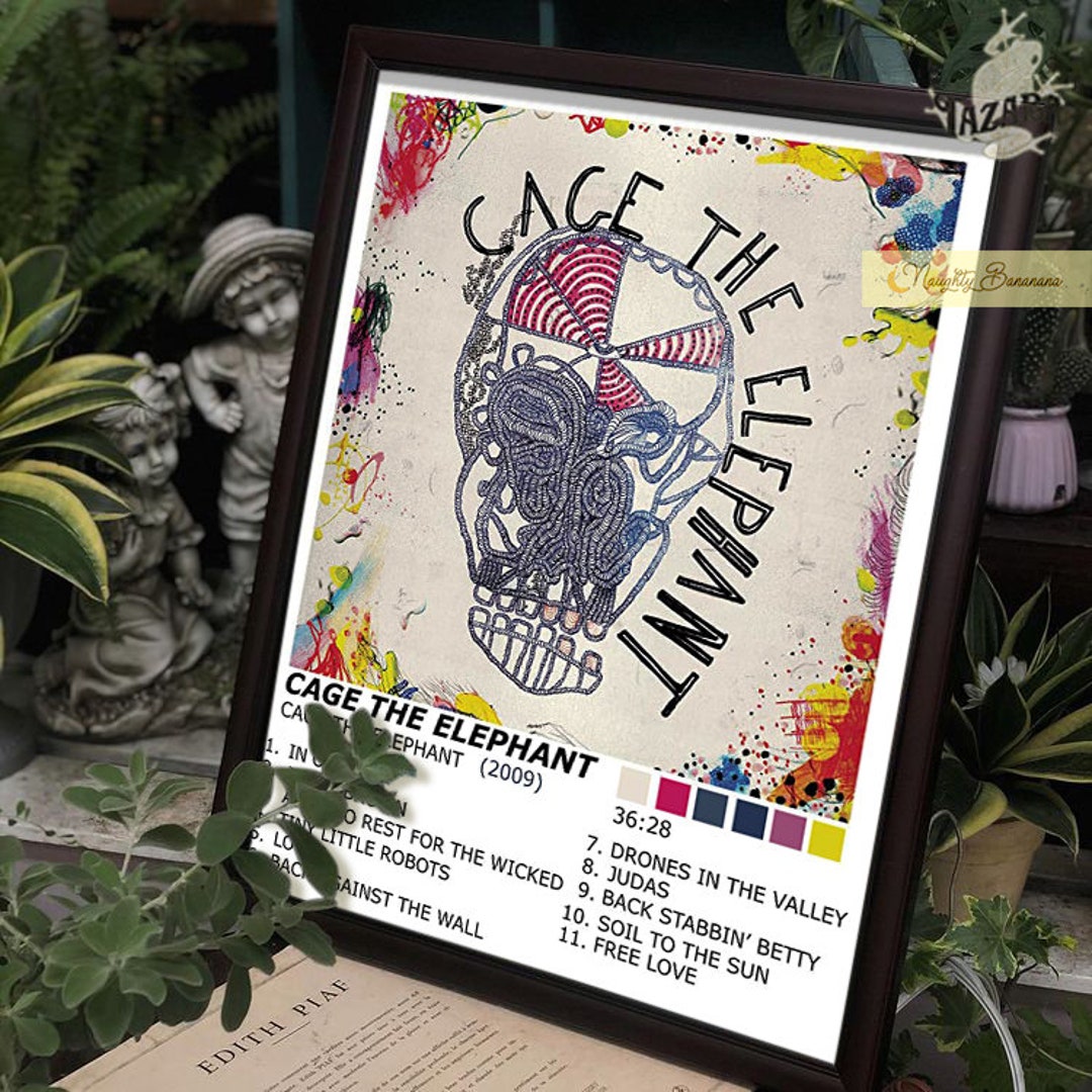 Cage the Elephant Posters Canvas Cage the Elephant Print Wall - Etsy