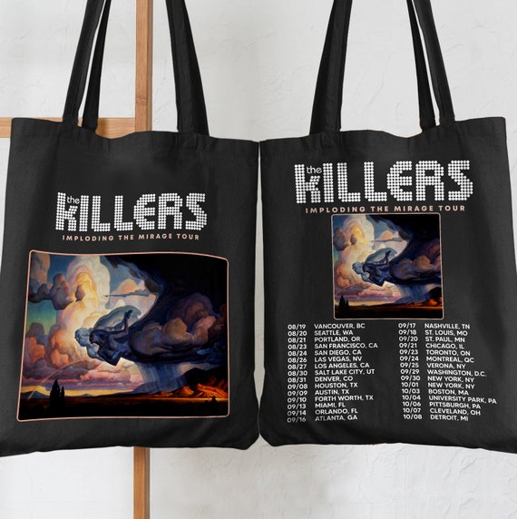 The Killers Band 2022 Tour Tote Bag the Killers Rock Band Etsy