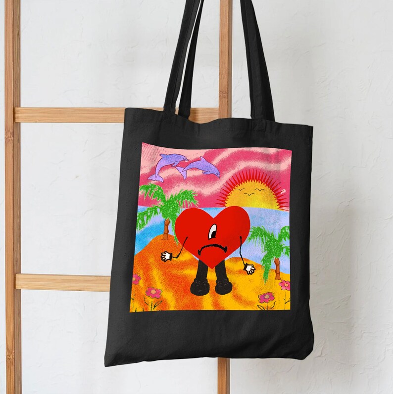 Bad Bunny Tote Bag Un Verano Sin Ti Bad Bunny Tote Bag Un - Etsy