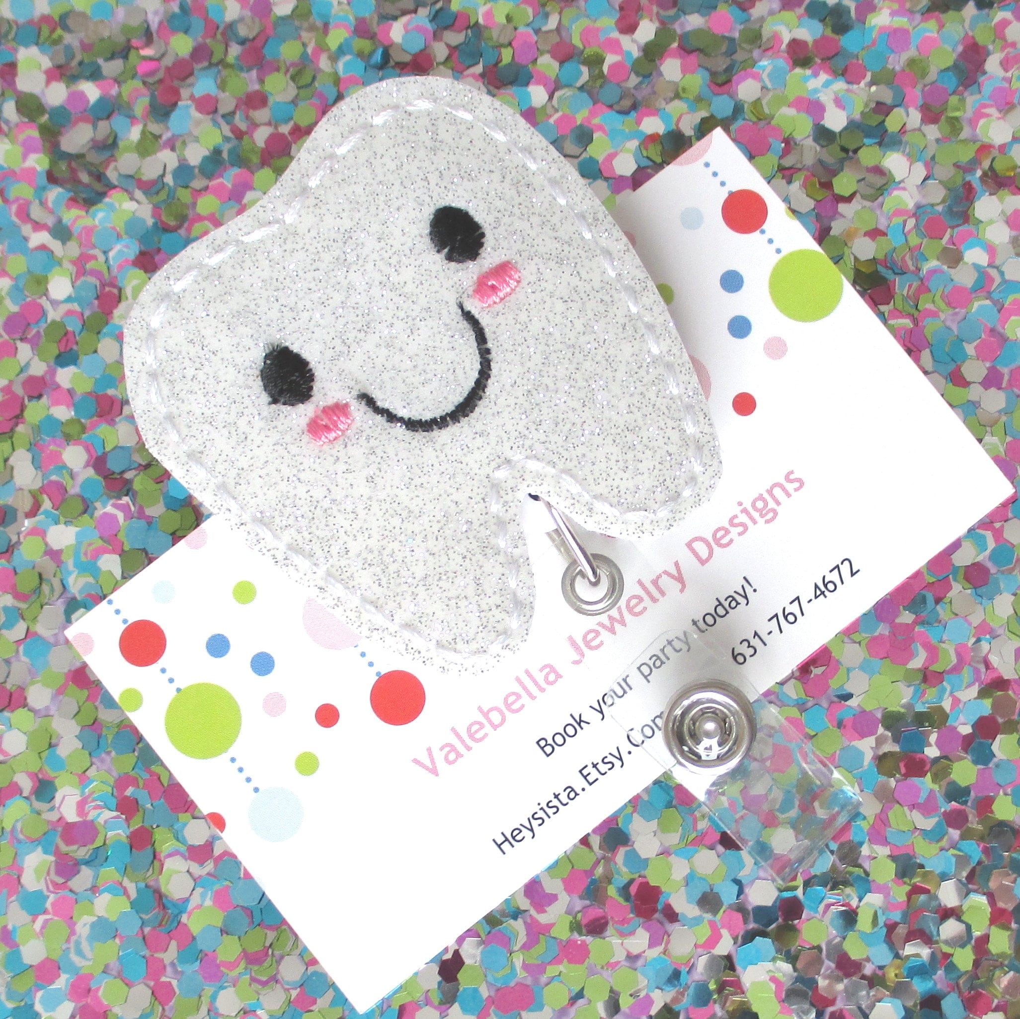 Porte-badge Rétractable Avec Clip Ceinture, Enrouleur De