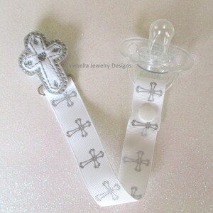 Baby Baptism Bracelet, MAGAZINE FEATURED, Custom baby bracelet, Cross bracelet, religious jewelry, Keepsake, baby gift, Christening bracelet image 7