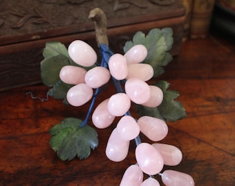 Rose Quartz Grape Cluster