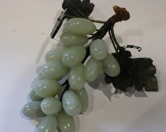 Vintage Jade Grape Cluster