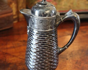 Victorian Derby Silver Company Pitcher
