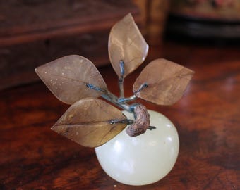 Vintage Polished Jade Plum