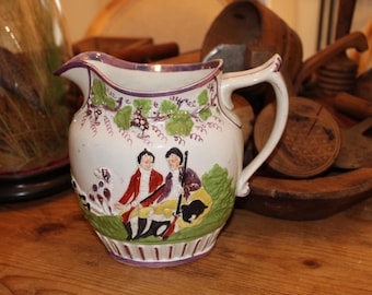 Sunderland Pearlware Jug c. 1820-1850