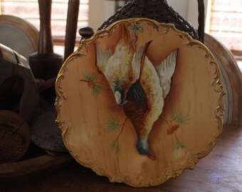 Antique Game Bird Plate
