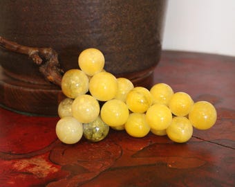 Mid Century Modern Polished Marble Grape Cluster