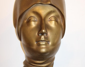 Bronze Wall Mask Art