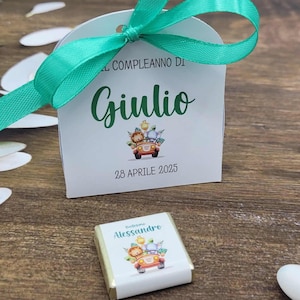 Porta Confetti  nascita, Battesimo e compleanno per bambino, bomboniere Fai da Te bimbo