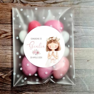 Bustine confetti comunione bambina