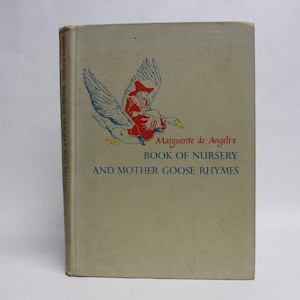 Book of Nursery and Mother Goose Rhymes- Free Shipping- Supports Literacy Nonprofit