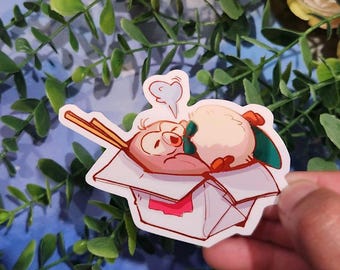 Comfy Rowlet Sticker