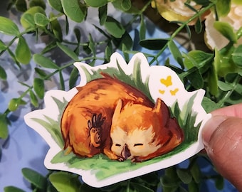 Baldurs Gate 3 | Sleeping Owlbear Sticker