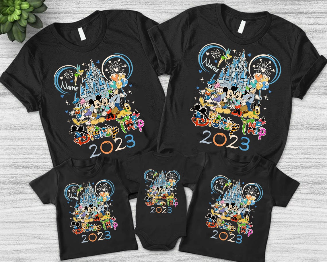 Discover Disney Trip 2023 Shirt, Mickey Minnie Family Shirt, Disney Family Vacation Shirt