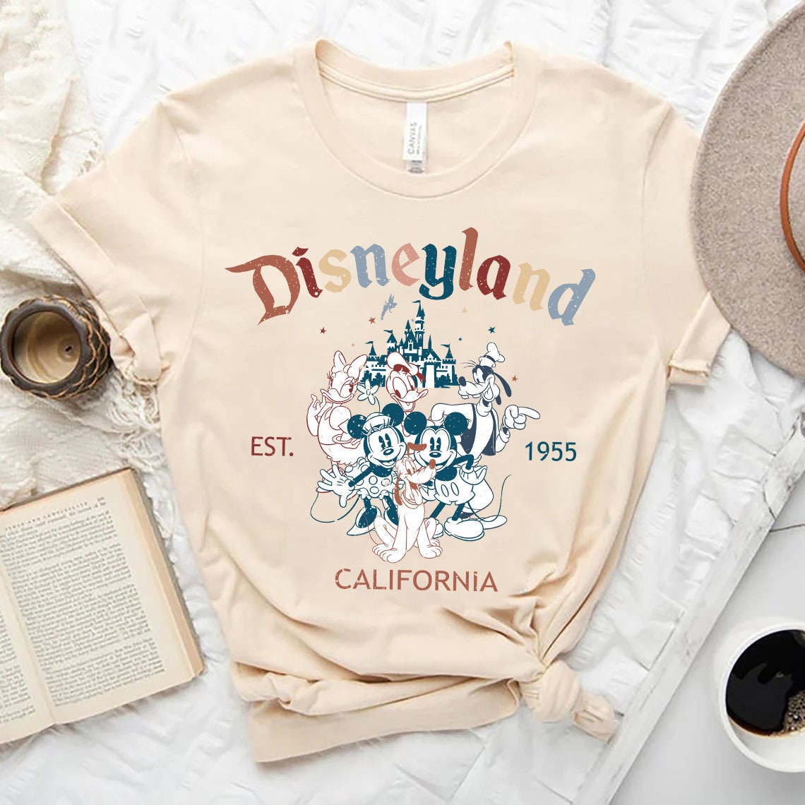 Discover Disneyland Est 1955 Shirt, Disney  Retro Shirt, Vintage Disney Shirt