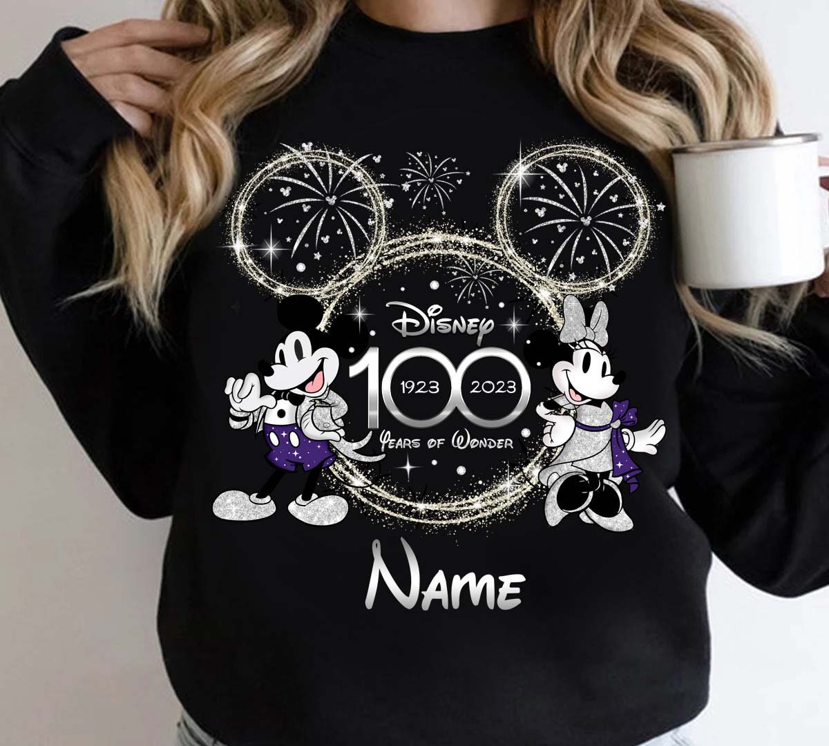 Discover 100th Disney Anniversary Shirt, Disney 100 Years of Wonder Sweatshirt