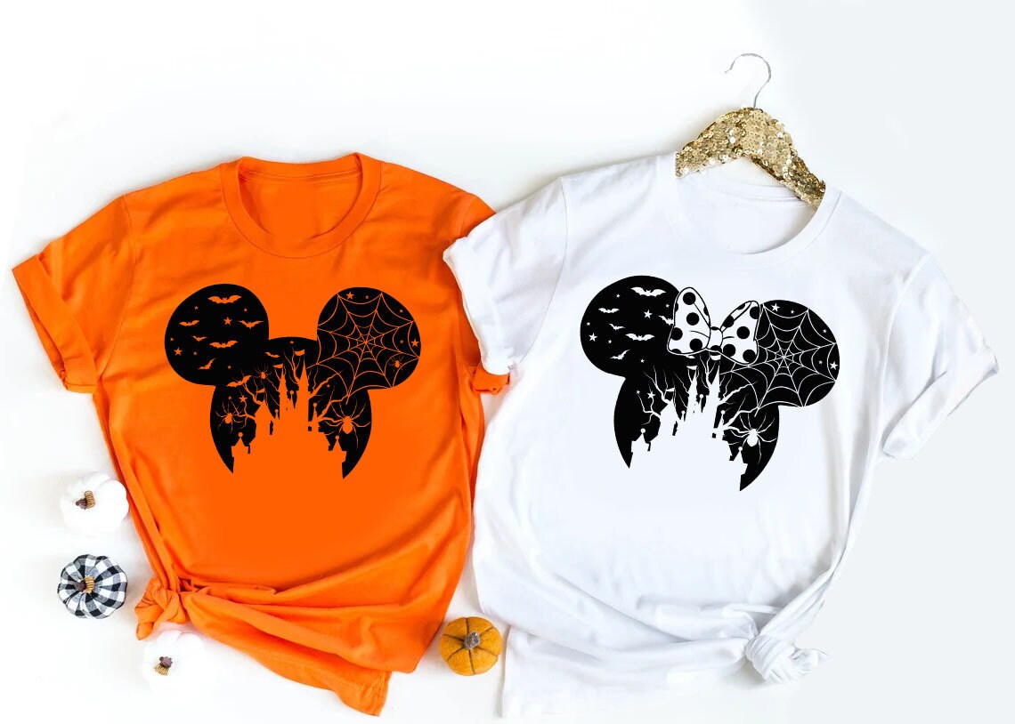 Disney Halloween Shirt, Disney Halloween Family Shirts, Mickey Minnie
