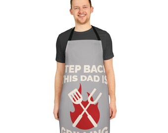 Apron for grilling dad