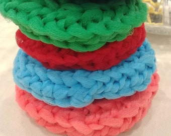 Round Tulle Kitchen Scrubbies/Scratch Pads (Set of 2)