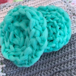 Round Tulle Kitchen Scrubbies/scratch Pads set of 2 - Etsy