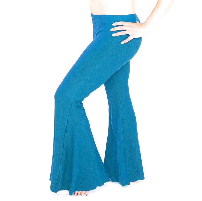 Dance Yoga flare pants bell bottom BIG FLARES yoga Etsy