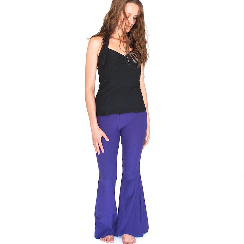 Dance Yoga flare pants bell bottom BIG FLARES yoga Etsy