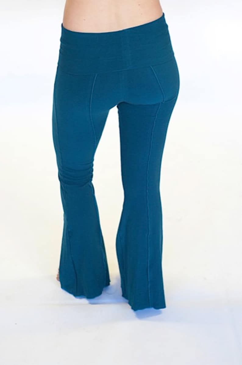 fold waist yoga pants