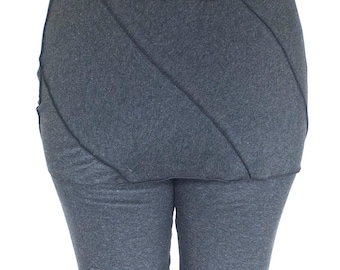 VORTEX MINI SKIRT - Cotton Lycra Dance Yoga Coverup