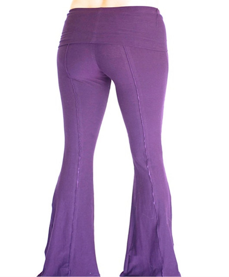 fold waist yoga pants