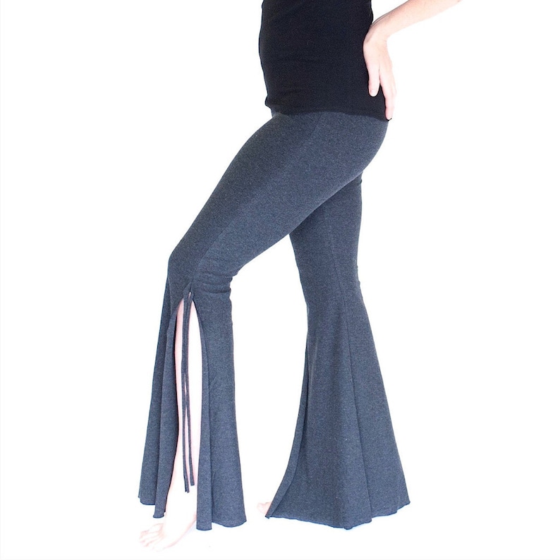 Tribal fusion bellydance pants SPLIT FLARES flares workout