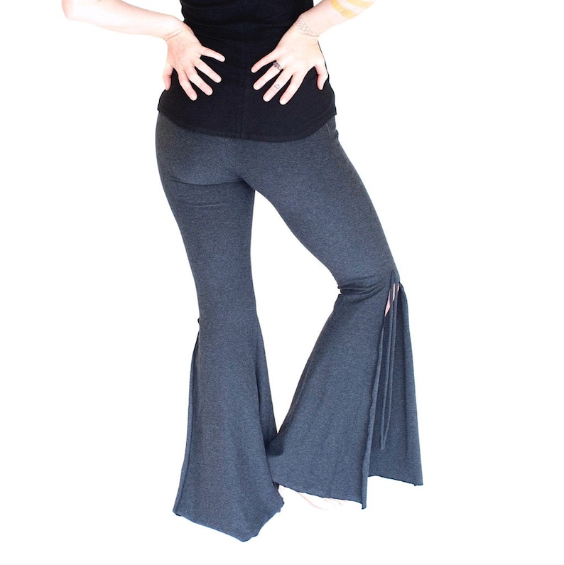 Tribal fusion bellydance pants SPLIT FLARES flares workout