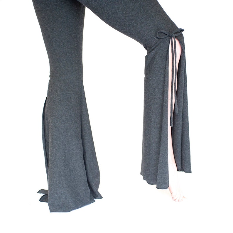 Tribal fusion bellydance pants SPLIT FLARES flares workout