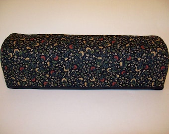 Quilted Dust Cover/ Cricut Explore / Air 2/ Expression/ Easy Press/ Maker/ Scan N Cut/ Machine Protector/ Orange & Yellow Floral On Black