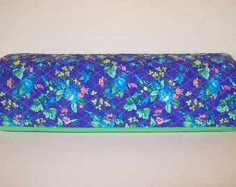 Cricut Dust Cover / Scan-n-Cut Cover / Cricut Easy Press/ Cricut Joy / Cricut BrightPad / Purple & Bright Green Floral