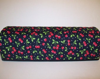 Cricut Dust Cover / Brother Scan-N-Cut Cover / Maker / Custom Quilted By nstitches4u / Cherries On Black