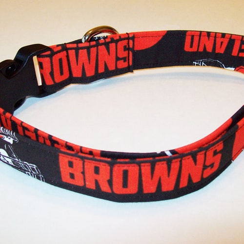 browns dog collar