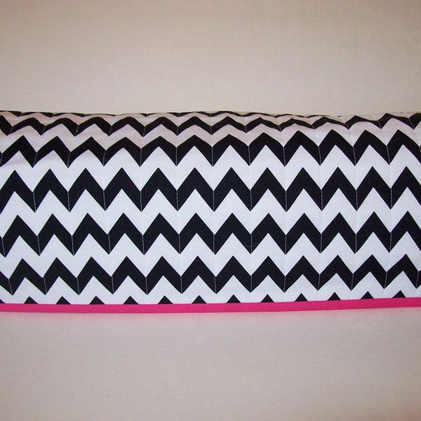 Cricut Dust Cover / Expression / Brother Scan-N-Cut Cover / Design n Cut / Cricut Machine Cutter Protector / Quilted / Black & White Chevron