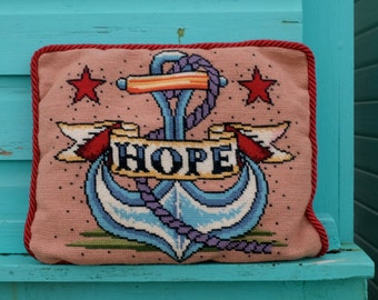 Hope Tattoo Cross Stitch Kit - large