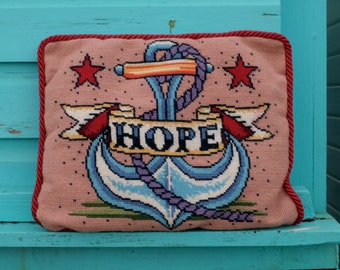 Hope Tattoo Cross Stitch Kit - small